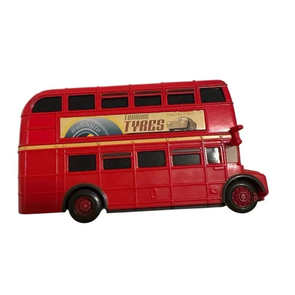 Red Double-Decker Bus Toy - Picture 2 of 4